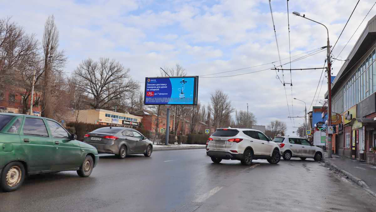 40 Лет Победы пр-кт 154 (в Александровку), А Видеоэкран 3х6 в Ростове-на-Дону (пр. 40 Лет Победы)